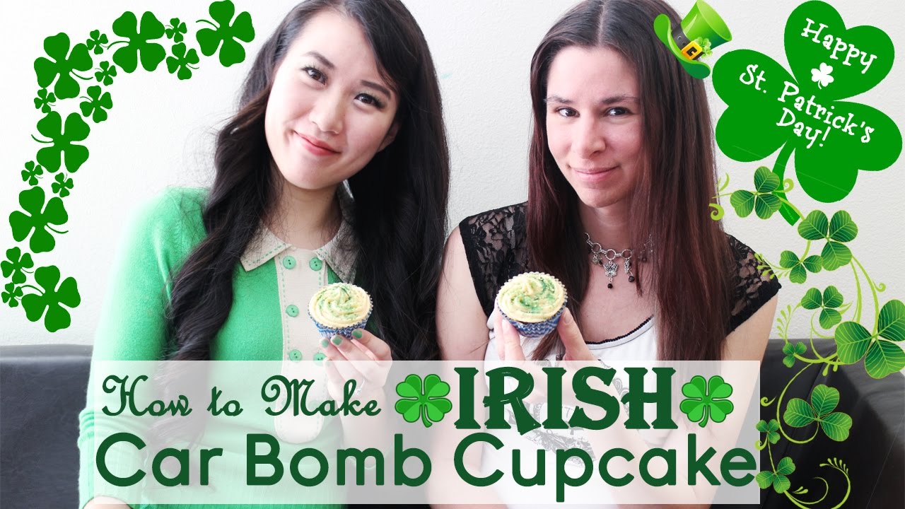 How to Make St. Patrick's Day Irish Car Bomb Cupcake