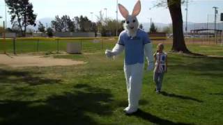 easter bunny doing michael jackson dance