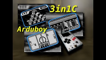 3in1C new compilation for arduboy ( Tiny-Bert , Tiny-Bike , Tiny-Trick ) GPLv3
