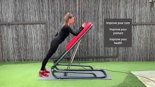 E-Z Plank the Device that Allows You to Do Your Push-Ups or Planks off the Floor