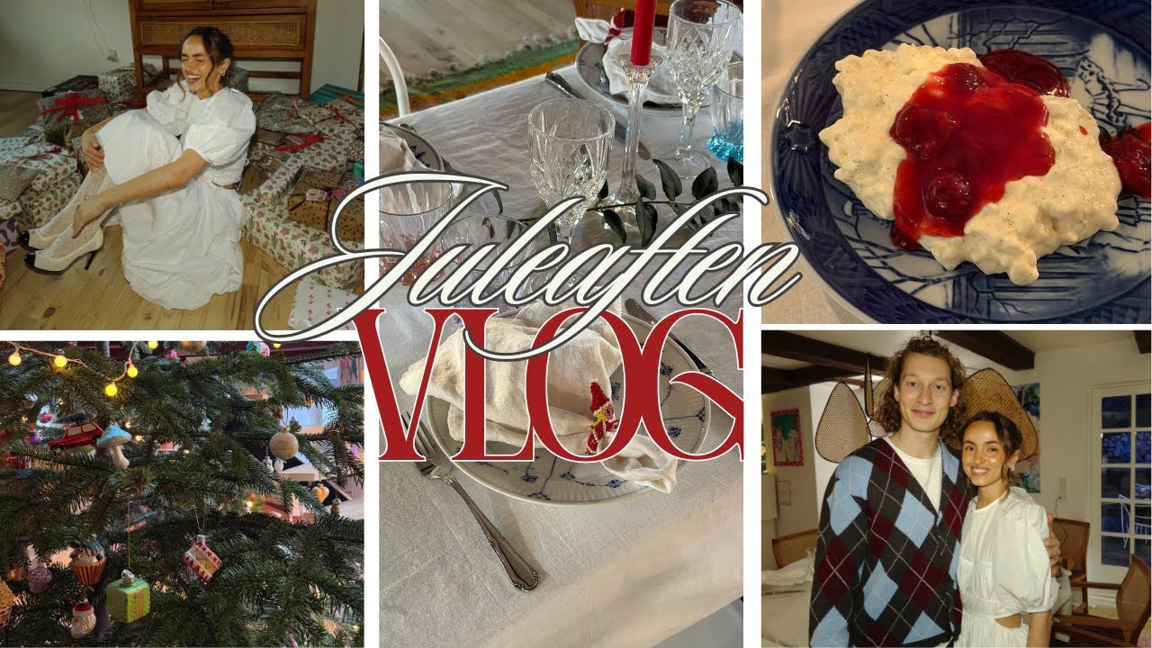 Juleaften Vlog | Lille juleaften, juleaften & julegave haul
