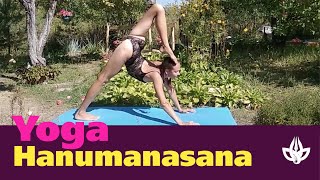 Contortion yoga with Natalia Chistyakova. Hanumanasana.