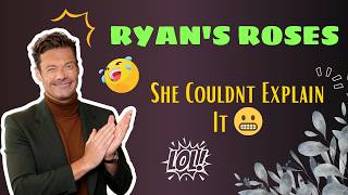 She Couldnt Explain It 😬 | Ryan Seacrest Profile