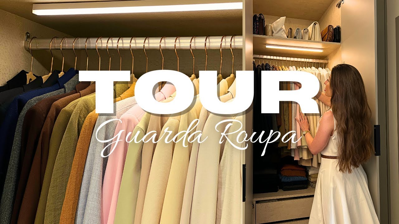 TOUR PELO GUARDA-ROUPA  |  MOSTREI TUDO PARA VOCÊS