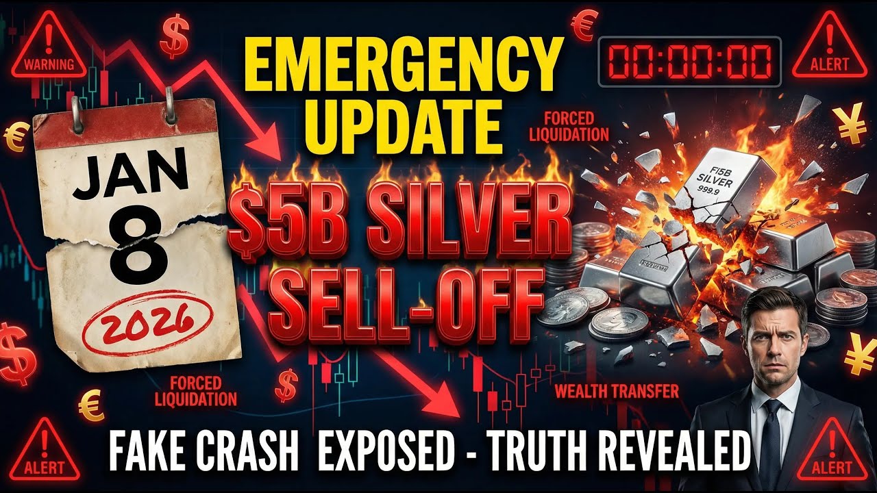 EMERGENCY UPDATE: Fake Silver "Crash" REVEALED ($5B Forced Sell-off Happening Right Now!)