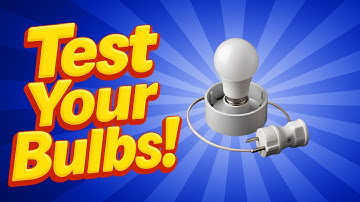 DIY Lamp Tester – Only 8 Minutes Using Wire, Plug & Bulb Socket