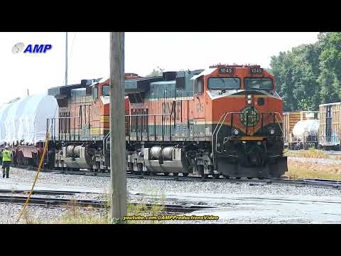 BNSF H1 1045 Windmill Switching Pensacola, FL