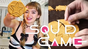 LARGE Squid Game Dalgona Challenge (15 min limit)