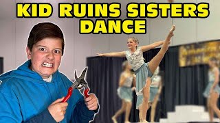 Kid Temper Tantrum Sabotage Sister's Dance Competition! [Original]