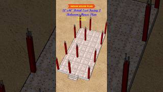 20x40 Detail 3D Step-by-step Building Making process #home #shorts #shortvideo #house #building