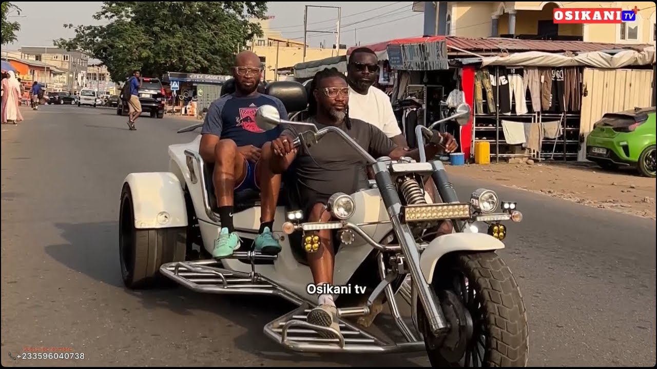 Ex Black Stars Players pulled up for Stars Football - Beautiful Cars & Great Skills- Gyan, Ayew & Mo