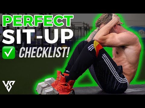 How To Do a Perfect Sit-Up (5 EASY STEPS!) | V SHRED