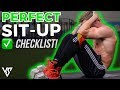 How To Do a Perfect Sit-Up (5 EASY STEPS!)