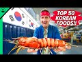 Must Try Before You Die!! Korea’s TOP 50 Street Foods!!