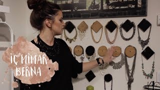 - Kendin Yap! DIY 5.Bölüm - Dekoratif Ahşap Kolyelik Yapımı // İç Mimar Berna