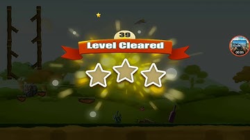 knock down bottles forest world level 39