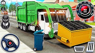 Garbage Dumper Truck Simulator - City Truck Driving Game 3D | Android Gameplay screenshot 5