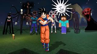 Minecraft Horror But I m Goku