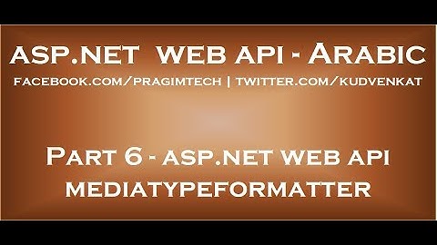 ASP NET Web API MediaTypeFormatter in arabic