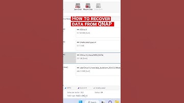How to recover data from RAID1 and RAID0 based on QNAP TS-219P+ network-attached storage #shorts