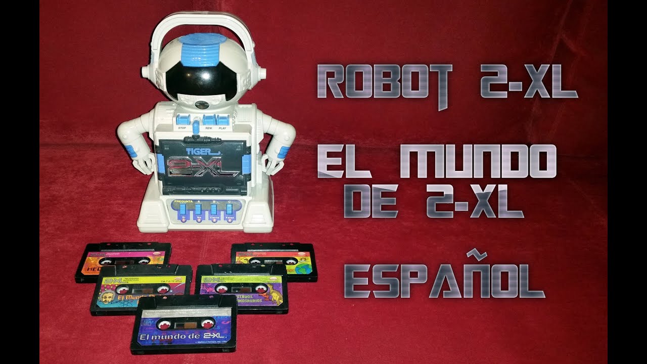 1992 Tiger Electronics 2xl Talking Robot Cassette Tape Food Facts and You Opened for sale online