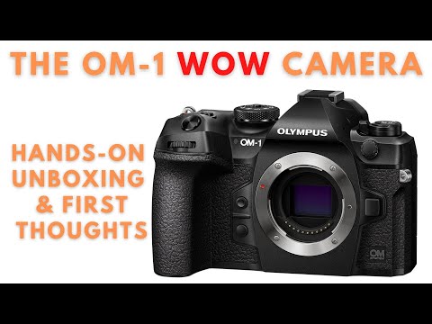 New OM System / Olympus WOW Camera OM-1 Hands-On Unboxing & First Impressions