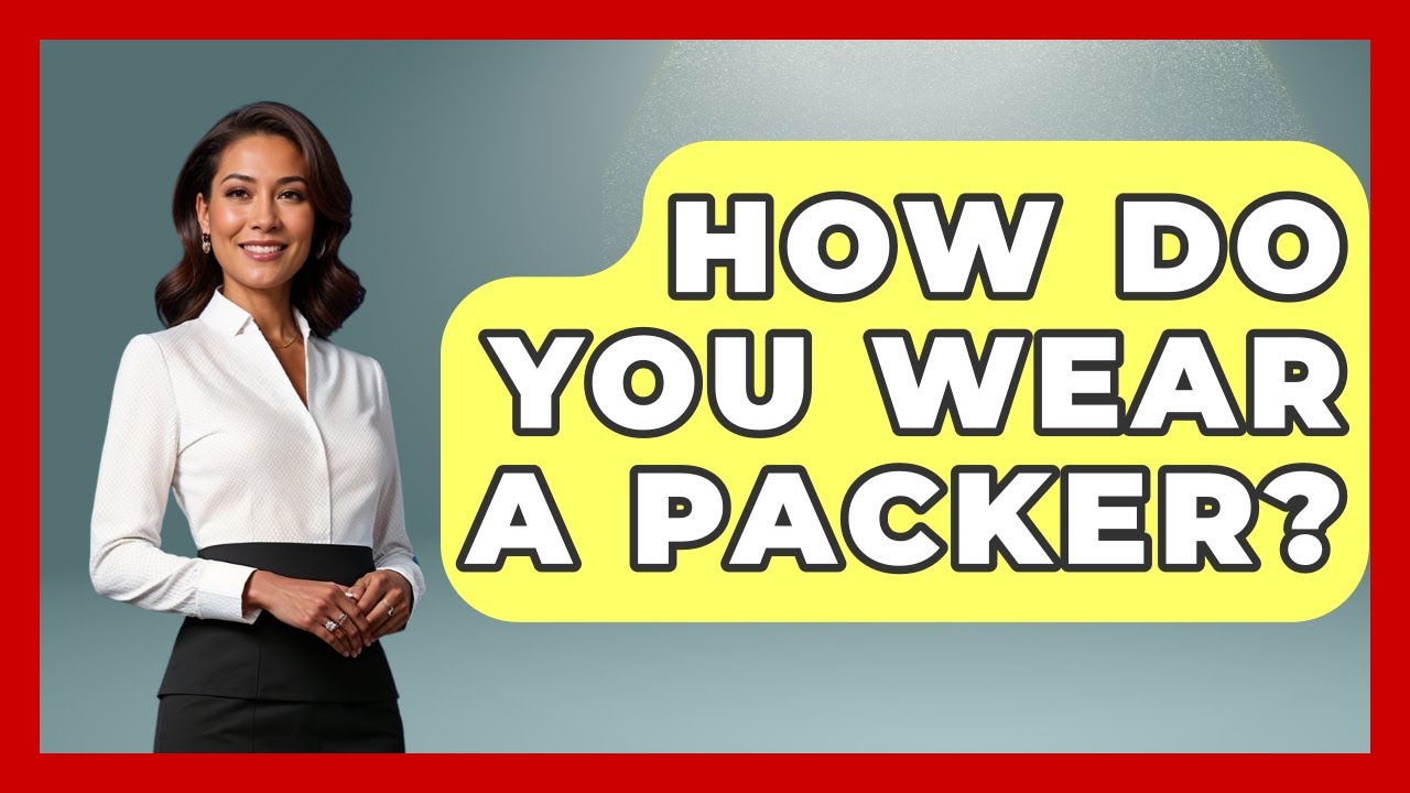 How Do You Wear A Packer? - Inside Body Image