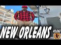 They told me to be quiet "So I walked through New Orleans with the etiquette of LA yelling"