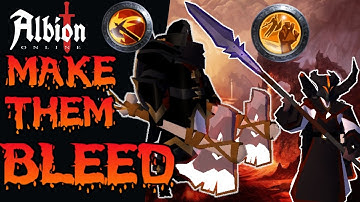 Albion Online Corrupted Dungeons PvP | Bear Paws | One Shot Pike