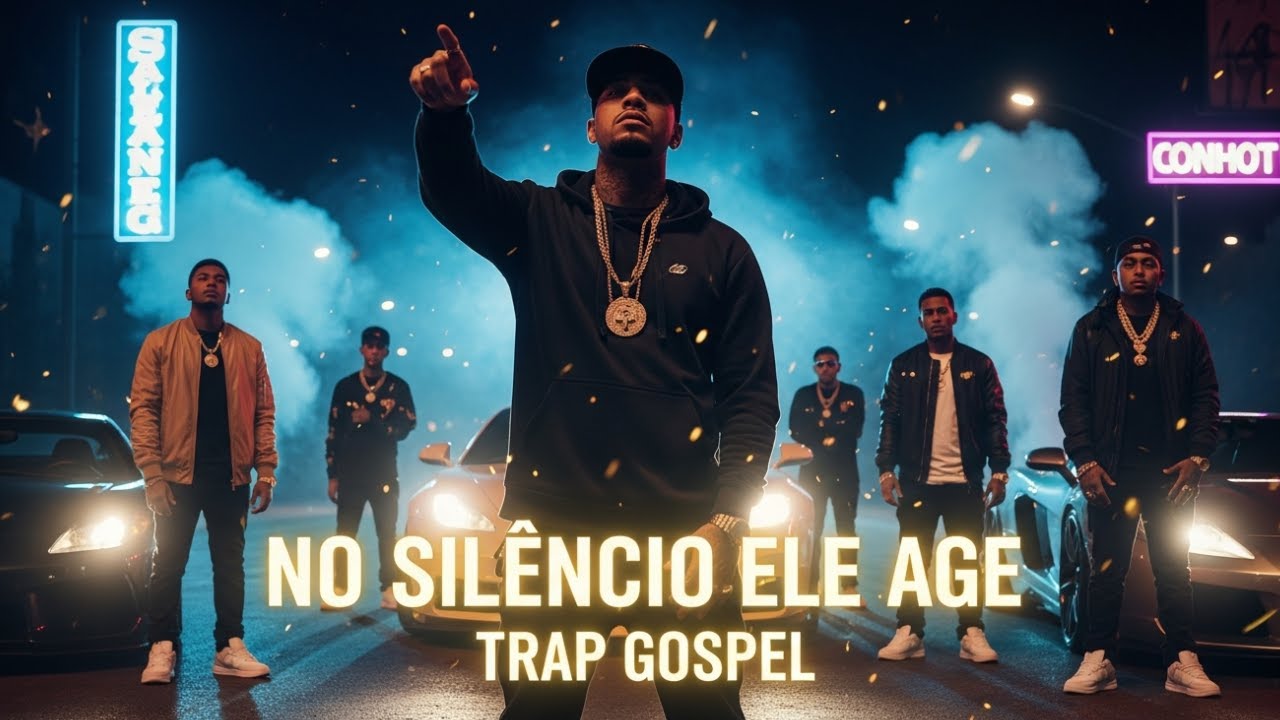 No Silêncio Ele Age | Trap Gospel Motivacional