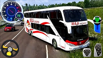 Offroad Bus Driving Simulator -Multi- story Passenger Bus Driving Game -Android Gameplay.