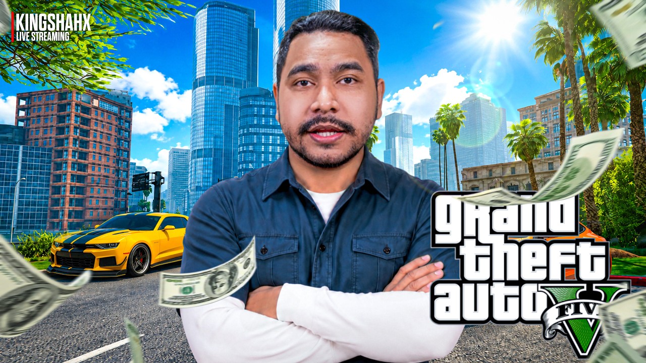 AKU BERMAIN GTA V DGN SUB BAHASA MELAYU LETS GO !!