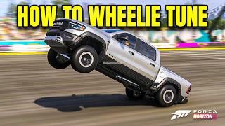 How to Wheelie Tune RAM 1500 TRX Forza Horizon 6