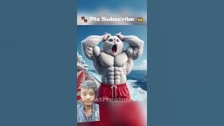 Revenge Daddy fights sharks to sava a kitten🐈👊🐬#cat #catlover #story #cutecat #cute