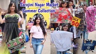 Sarojini Nagar Market Delhi Latest Summer Collection| Zara,H&M,Mango,Pull & Bear Tops,Dresses,Blazer