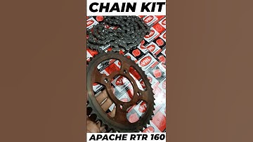 Chain Sprocket Kit Tvs Apache Rtr 160CC