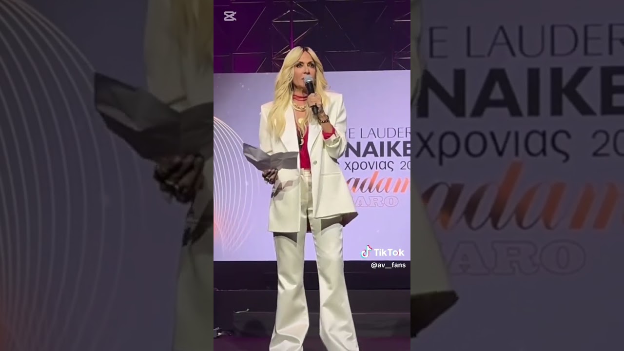 Anna Vissi 💫 MadameFigarocy 🤩Βραβείο Γυναίκα της χρονιάς #2025 #annavissi #vissi #