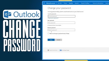 How To Change Outlook Password (2025) Simple Tutorial