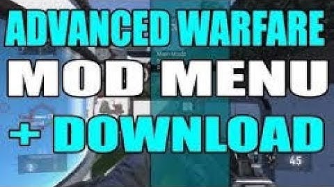 (AW/PS3) Advenced Warfare Defcon Mod Menu + Download