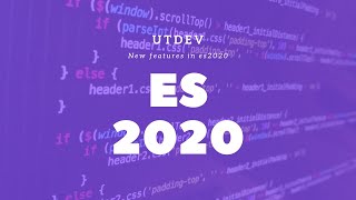 New features in es2020