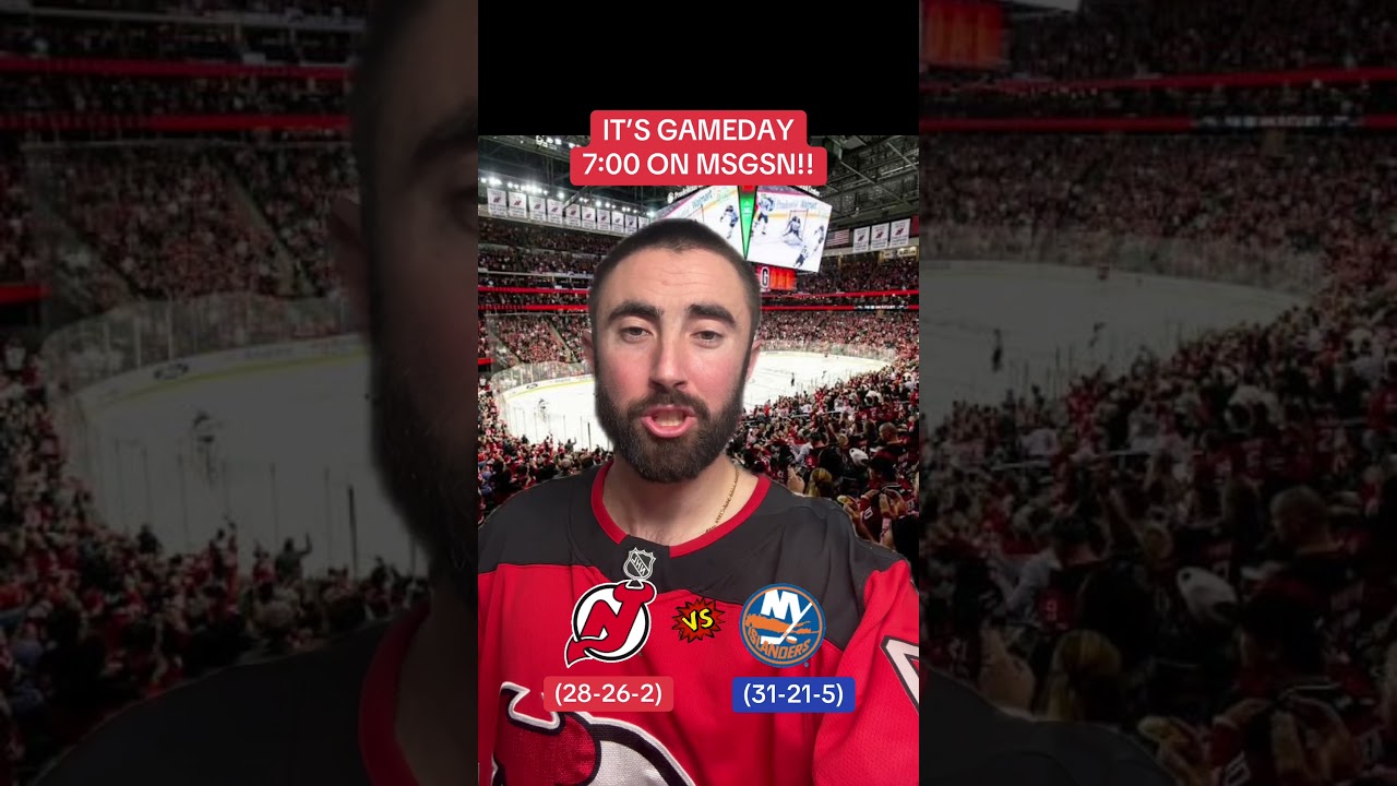 IT’S GAMEDAY!! Devils take on the Islanders at 