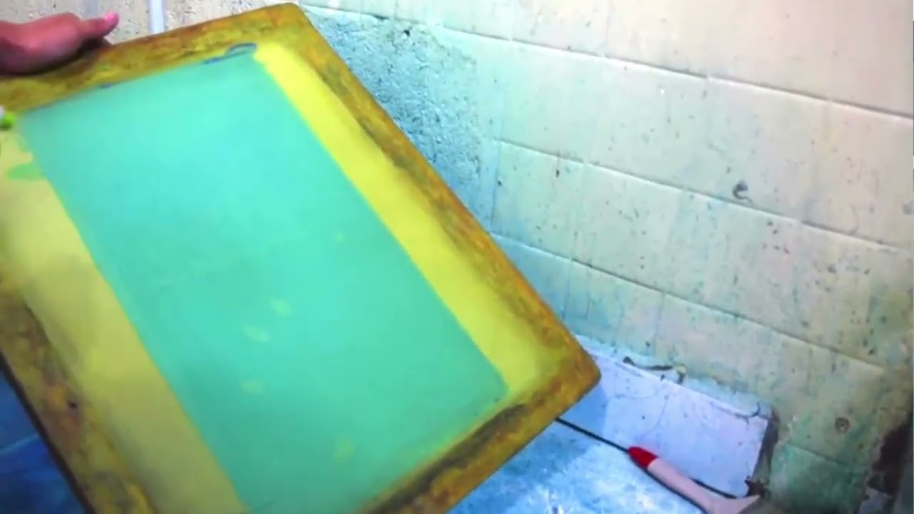 Lección 10. SERIGRAFIA PROFESIONAL DESDE CERO  I Recuperación de Marco antes de Exponer