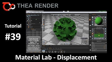 Thea Render --- Material Lab / Displacement --- Tutorial #39