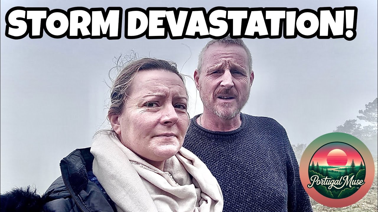Шторм Кристин: разрушения, оставшиеся в Португалии