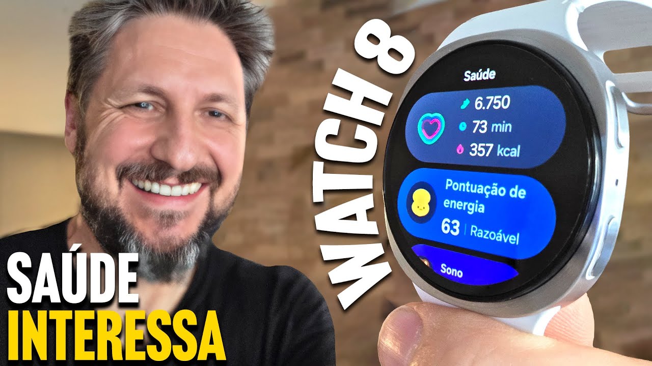 Galaxy Watch8: Saúde, sono e treinos personalizados com IA! Unboxing e impressões