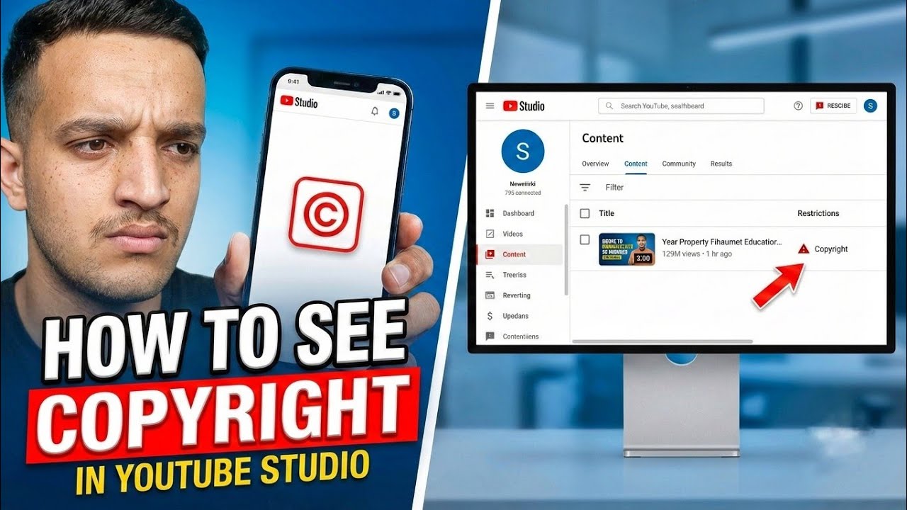 How to Check for Copyright Claims in YouTube Studio (2026)