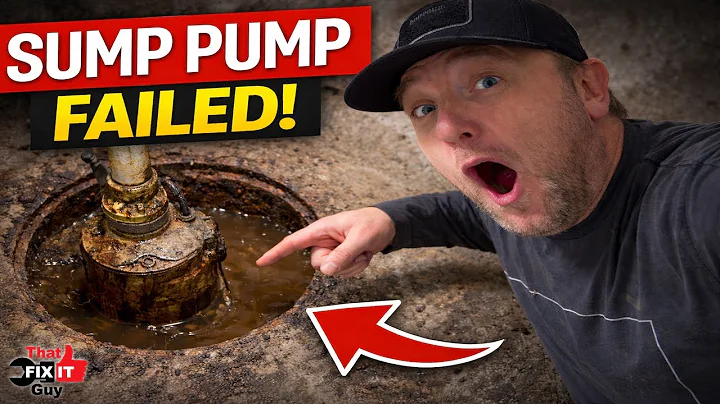 Basement Sump Pump Replacement (DIY) | Stop Basement Flooding
