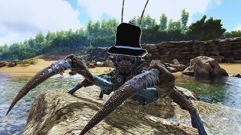 How to spawn in Rhyniognatha and its saddle #arksurvivalevolved