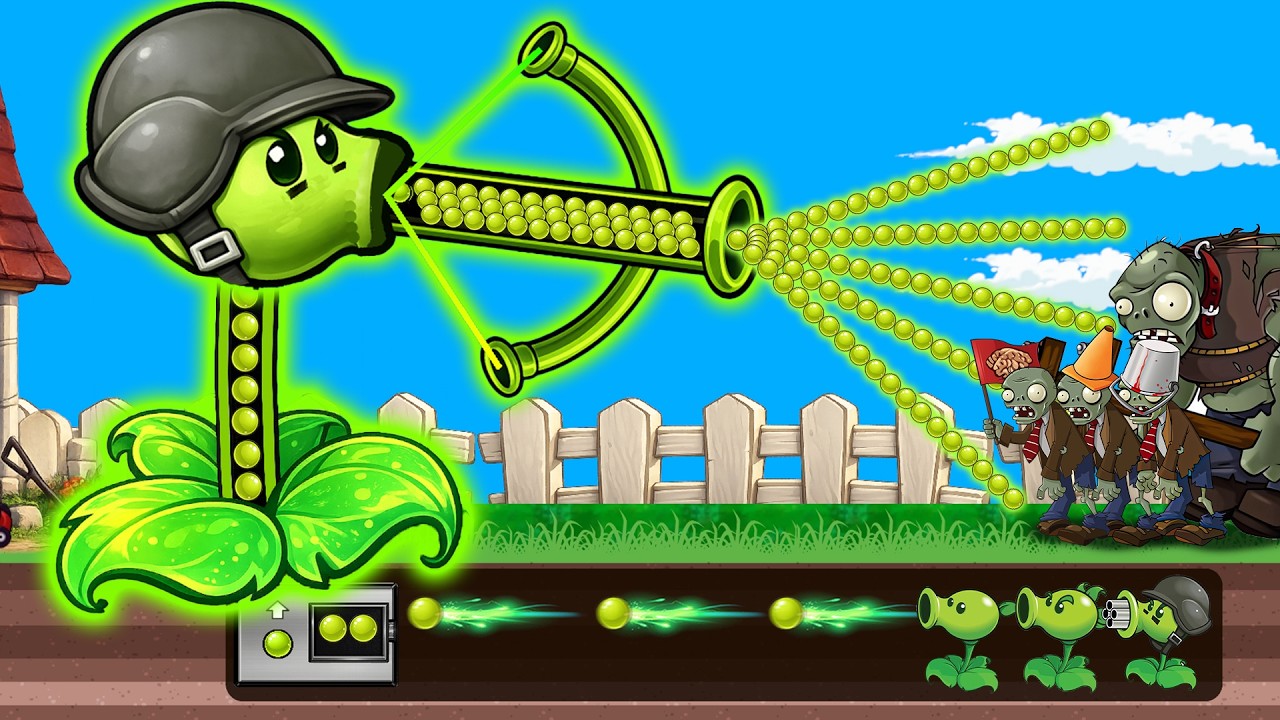 PvZ Fusion Challenge | Ultimate Pea Vs Zomboss | Plants vs Zombies ...