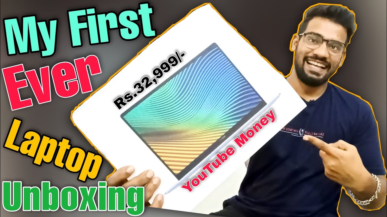 finally-bought-my-first-laptop-from-youtube-earnings-realme-book-slim